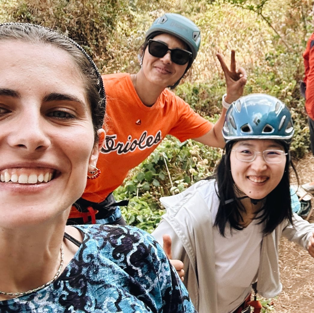 Anna, co-founder of Addis Rock Climbing Initiative