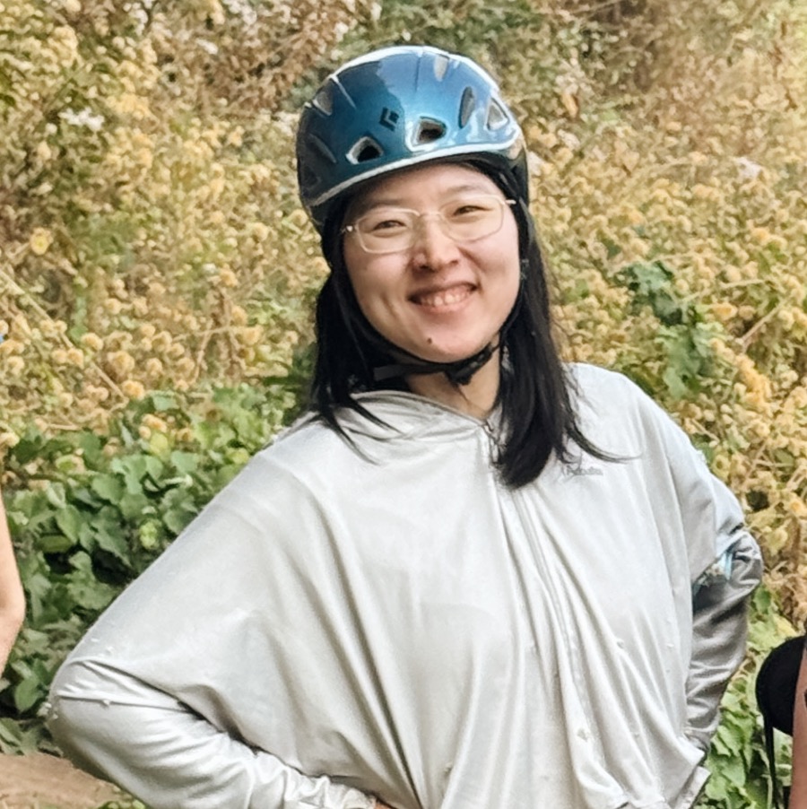 Dia, co-founder of Addis Rock Climbing Initiative